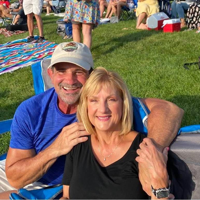 One of the fun evengings enjoying an outdoor concert