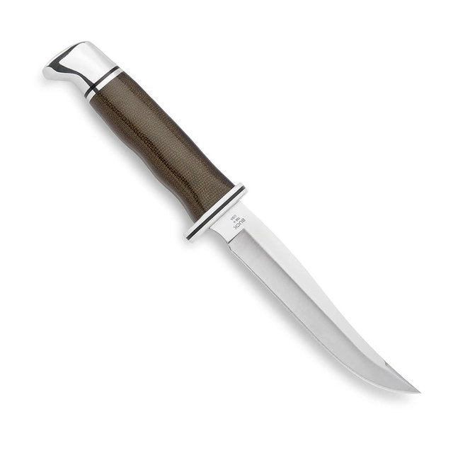 Buck Knives 105 Pathfinder Fixed Blade Knife with Leather Sheath