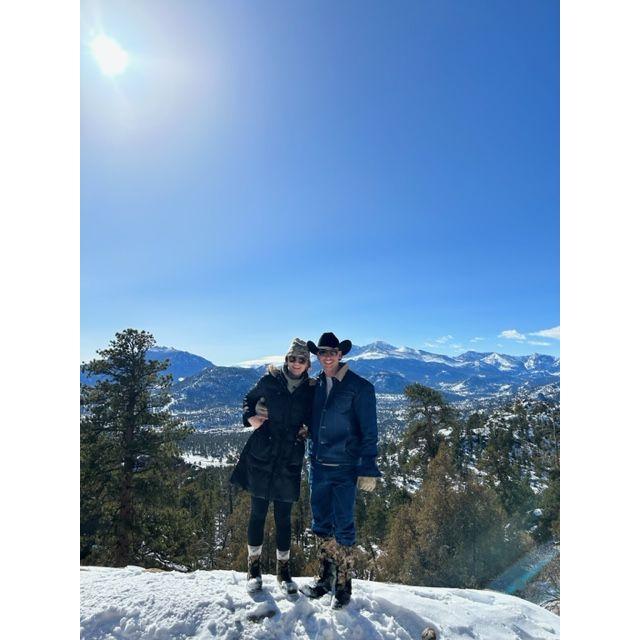 Our first photo as Fiancés
