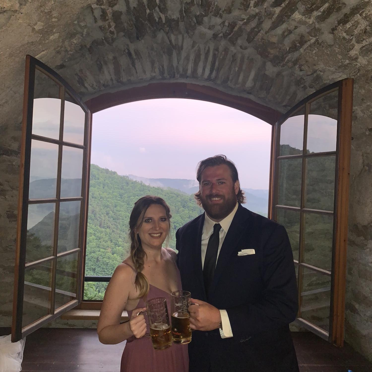Attending a wedding in Melk, Austria
