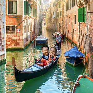 A Gondola Ride in Venice