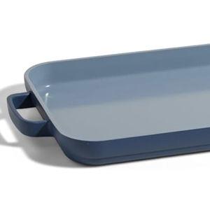 Our Place Mini Griddle Pan | 9" (2 Qt) Nonstick Ceramic Griddle Pan for Stovetop & Oven | PFAS-Free, Oven-Safe up to 450°F, Easy-Grip Handles | Blue Salt