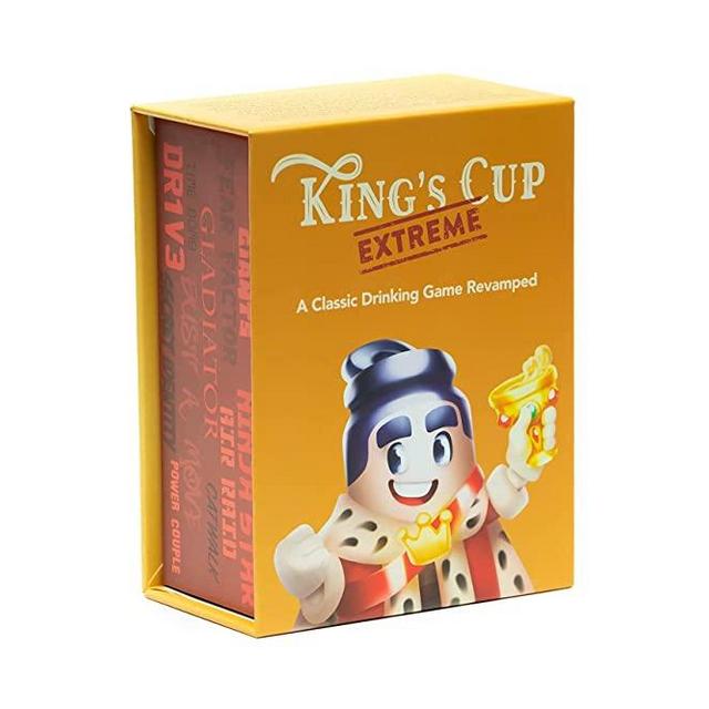 King’s Cup Extreme - Drinking Games - Card Games for Adults, Couples, Bachelorettes - Party Games - Game Night - Date Night - Laugh and Drink - Get Buzzed Have Fun