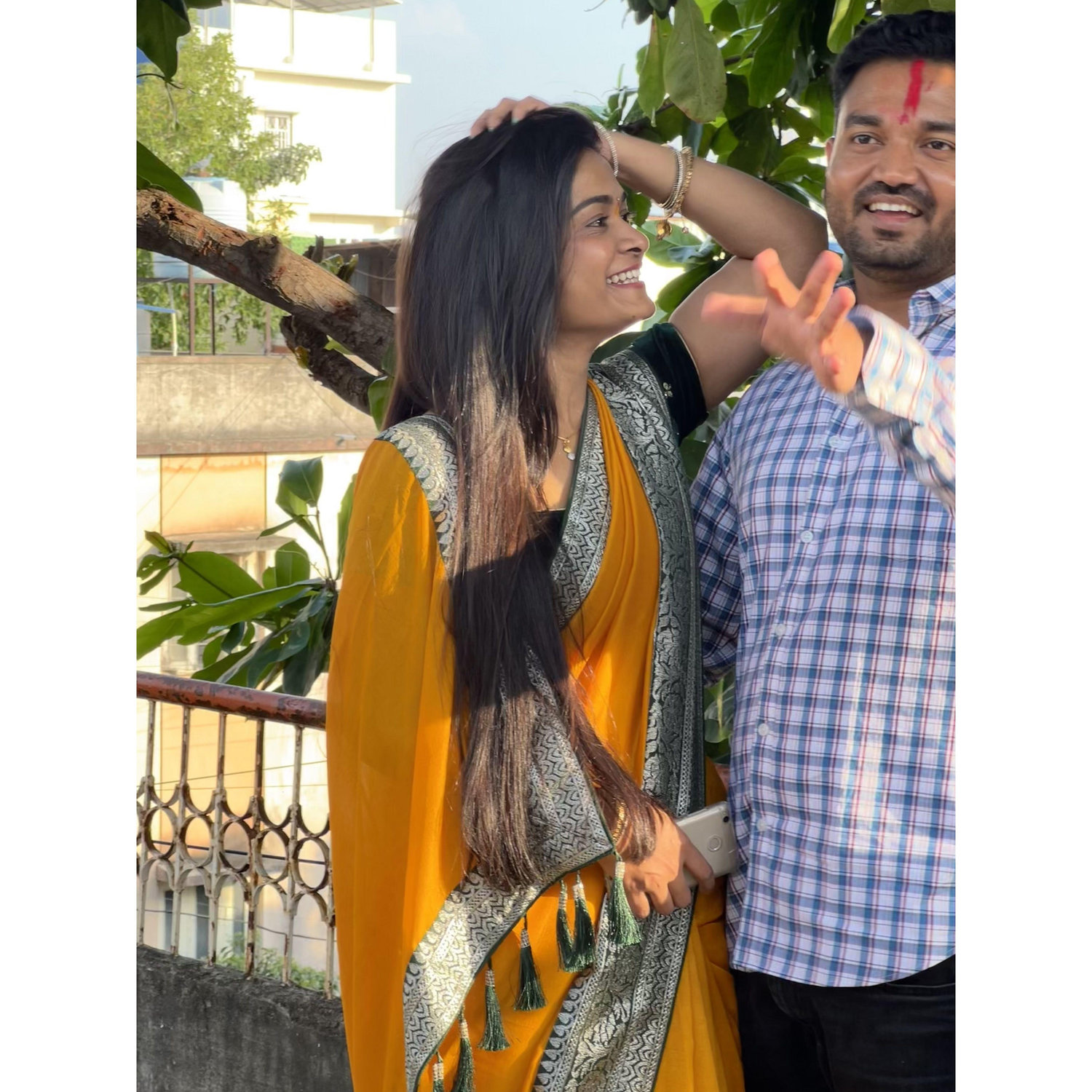 The way she looks at him!