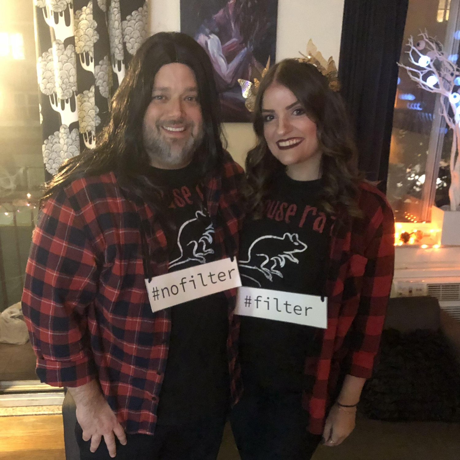 Our first halloween as a couple! We nailed it!