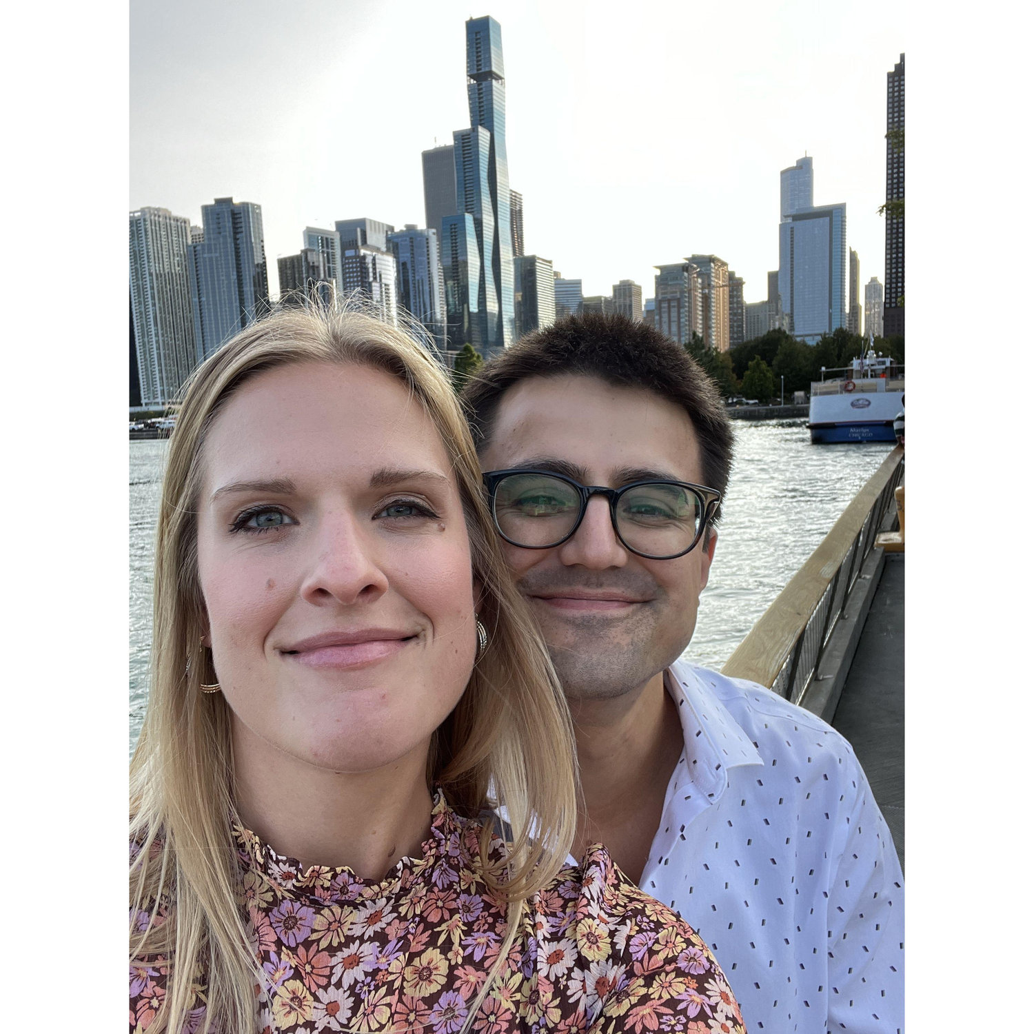 celebrating eight months on Lake Michigan