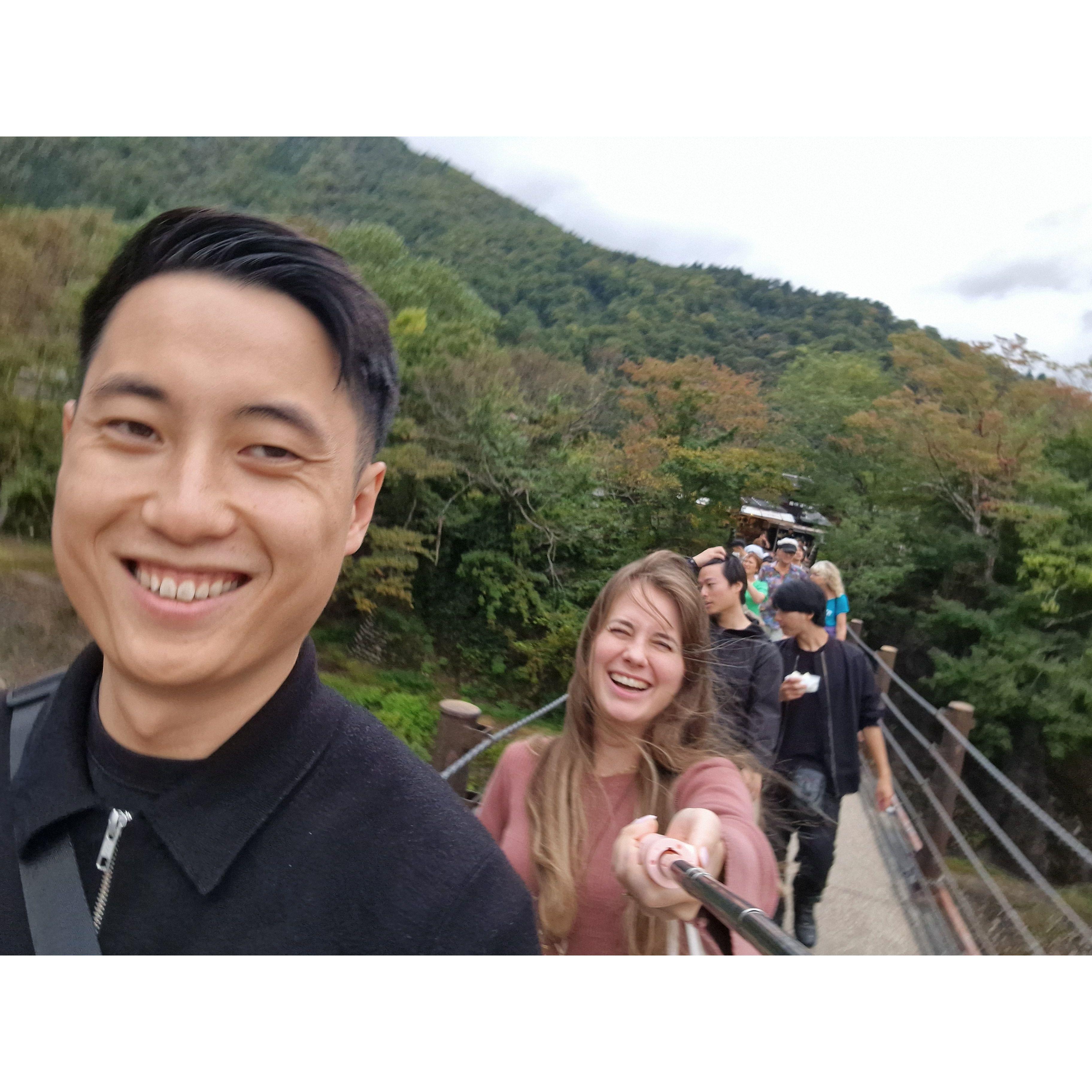 #Selfiestick #Bitofchinesebloodinboth