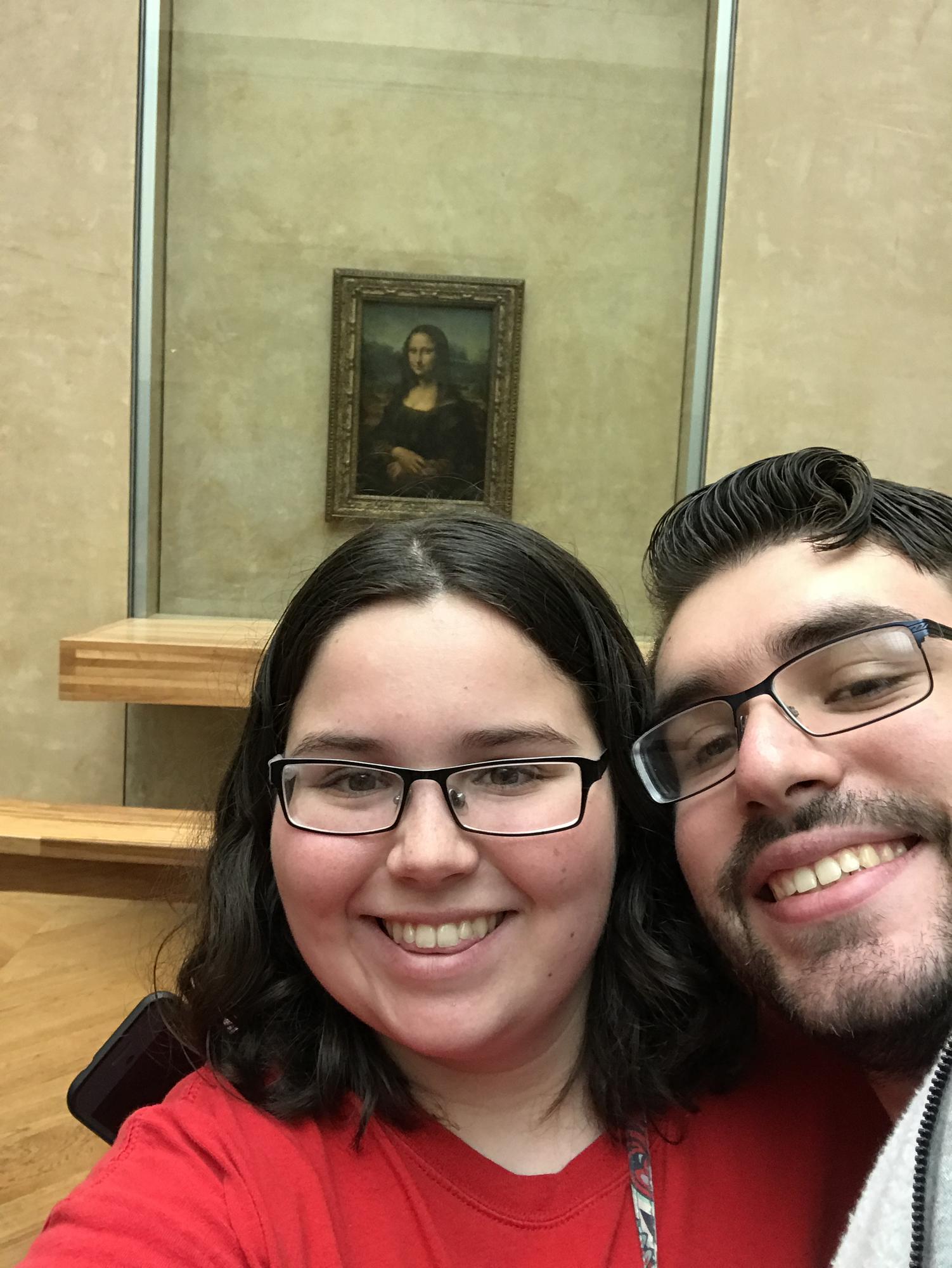 The Mona Lisa, The Louvre, Paris, France - 2017