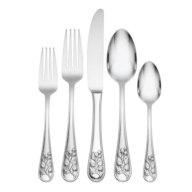 Lenox 894645 Chestnut Ridge 65-Piece Flatware Set