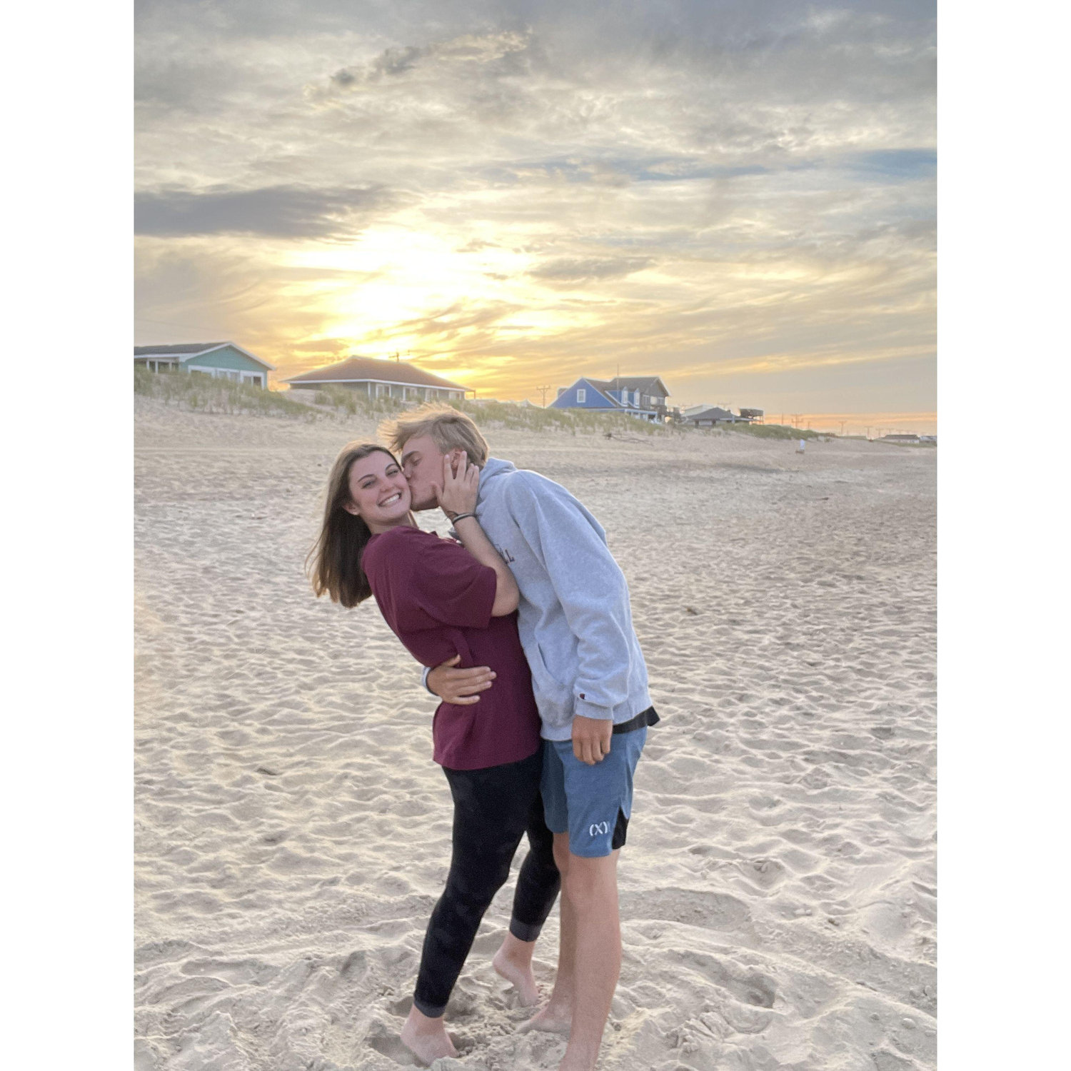 Our first beach trip together!