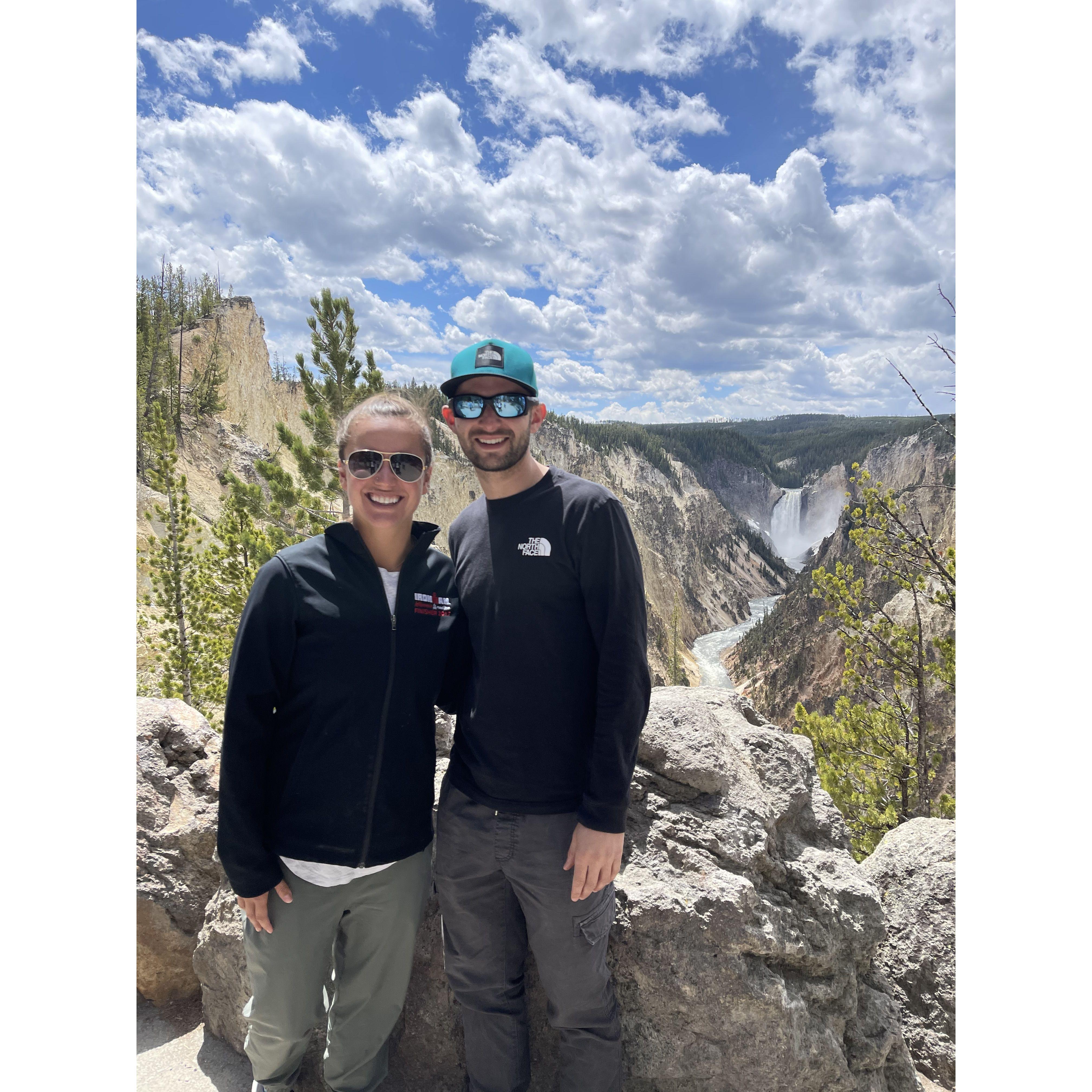 Yellowstone. Pro tip: visit here in the offseason. It was as crowded as Disney World
