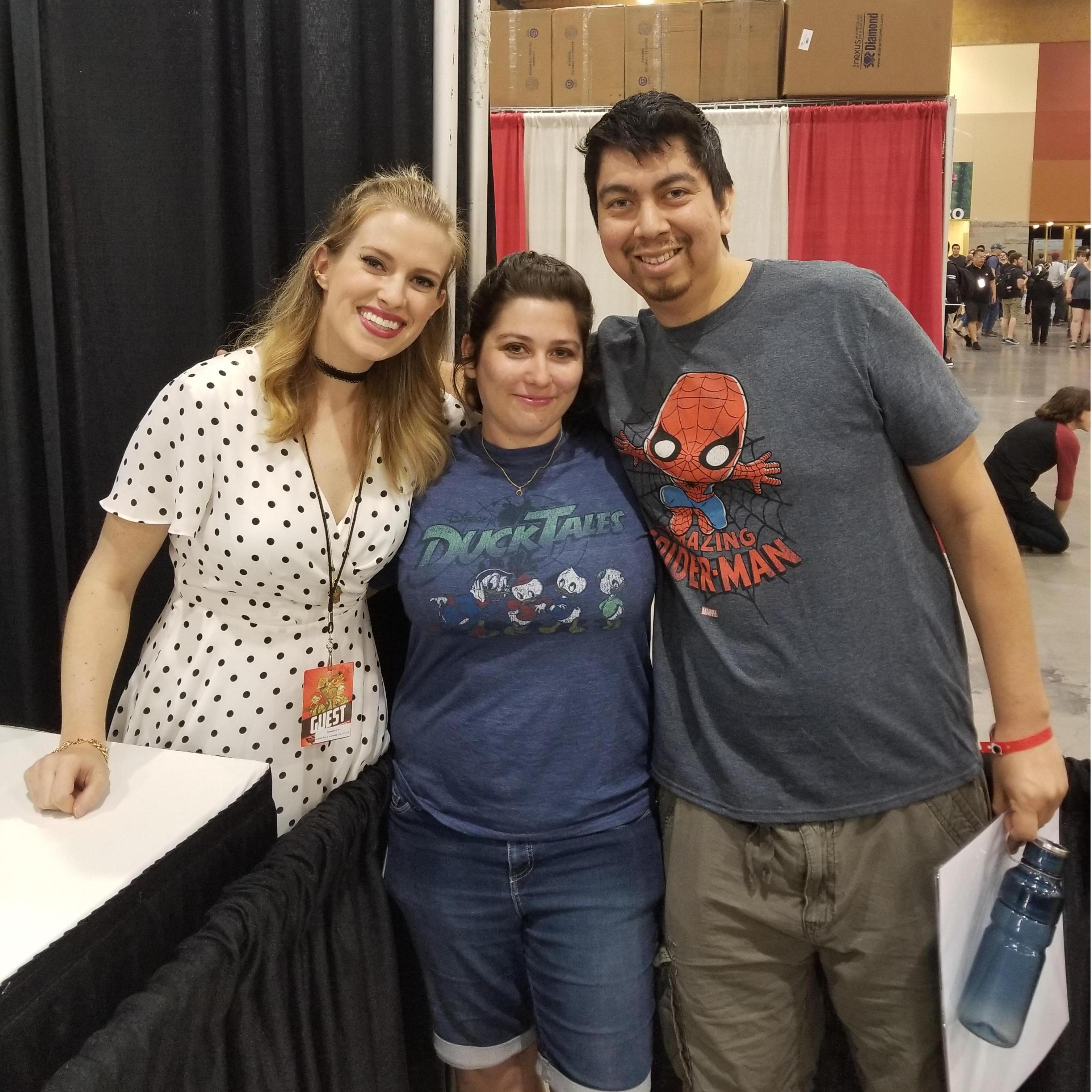 Meeting Barb Dunkelman at PHX Comic Con. (2018)