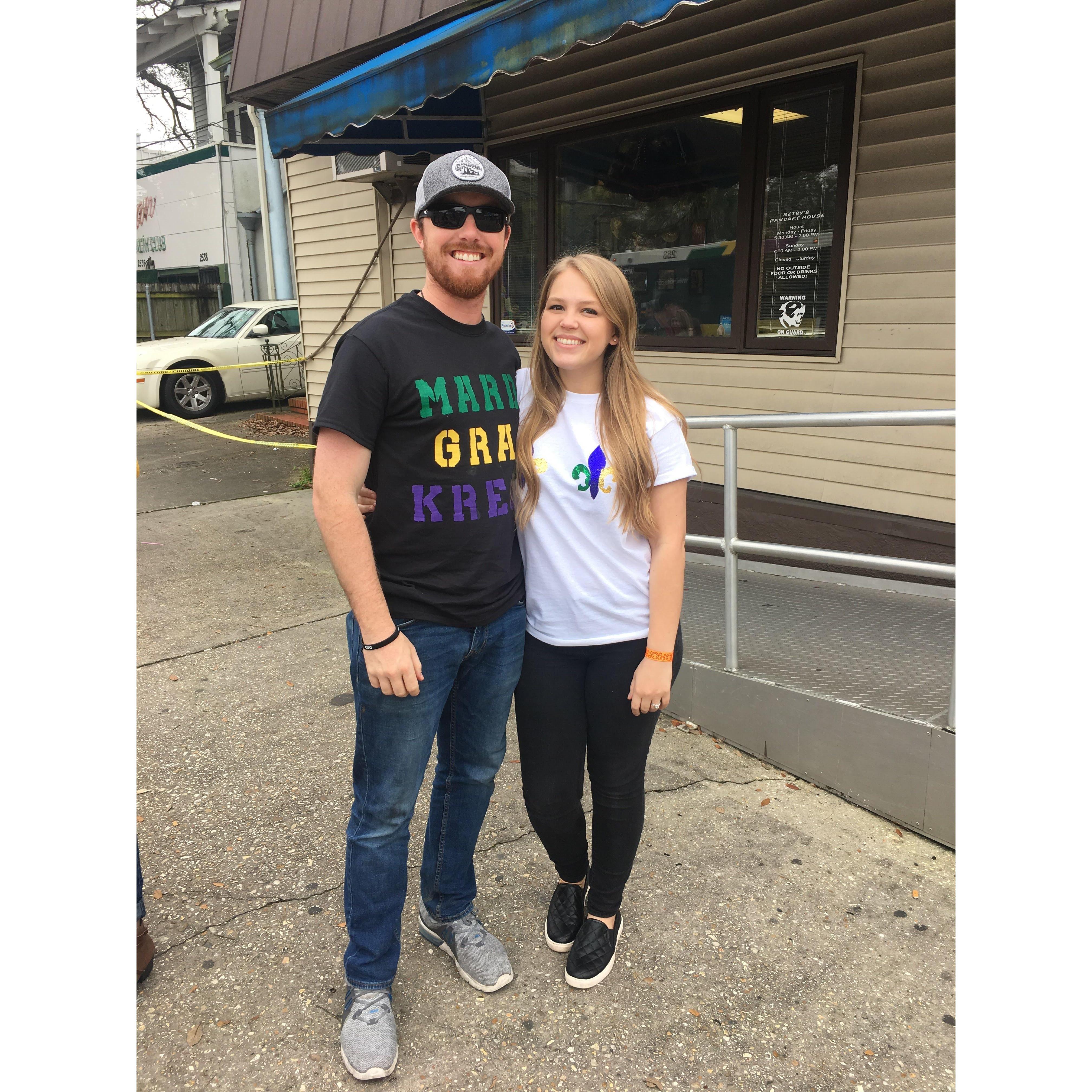 Mardi Gras in New Orleans 2019