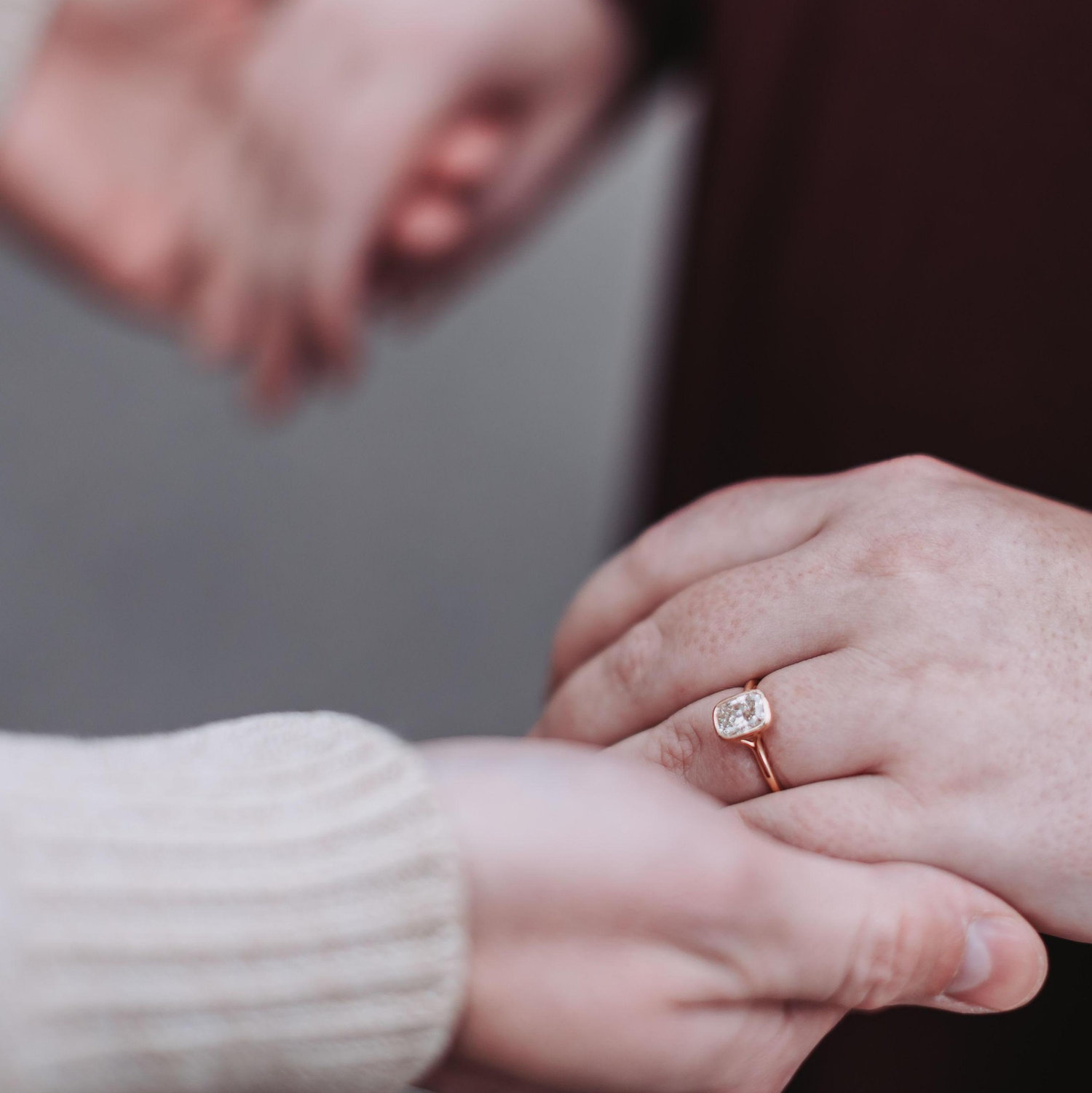 Engagement photos by Jessica Knighton Photography. Taken 18 November 2024 at Springbrook Nature Center.