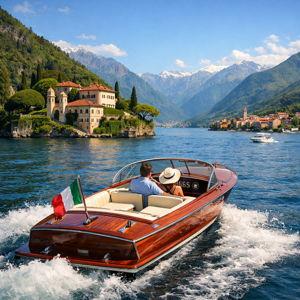 Boat Cruise on Lake Como