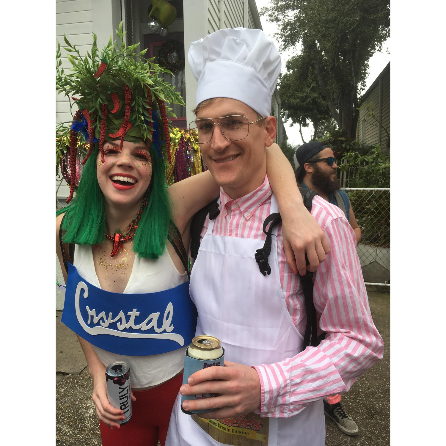 Crystal Hot Sauce and Tony Chachere. Royal Street, New Orleans.