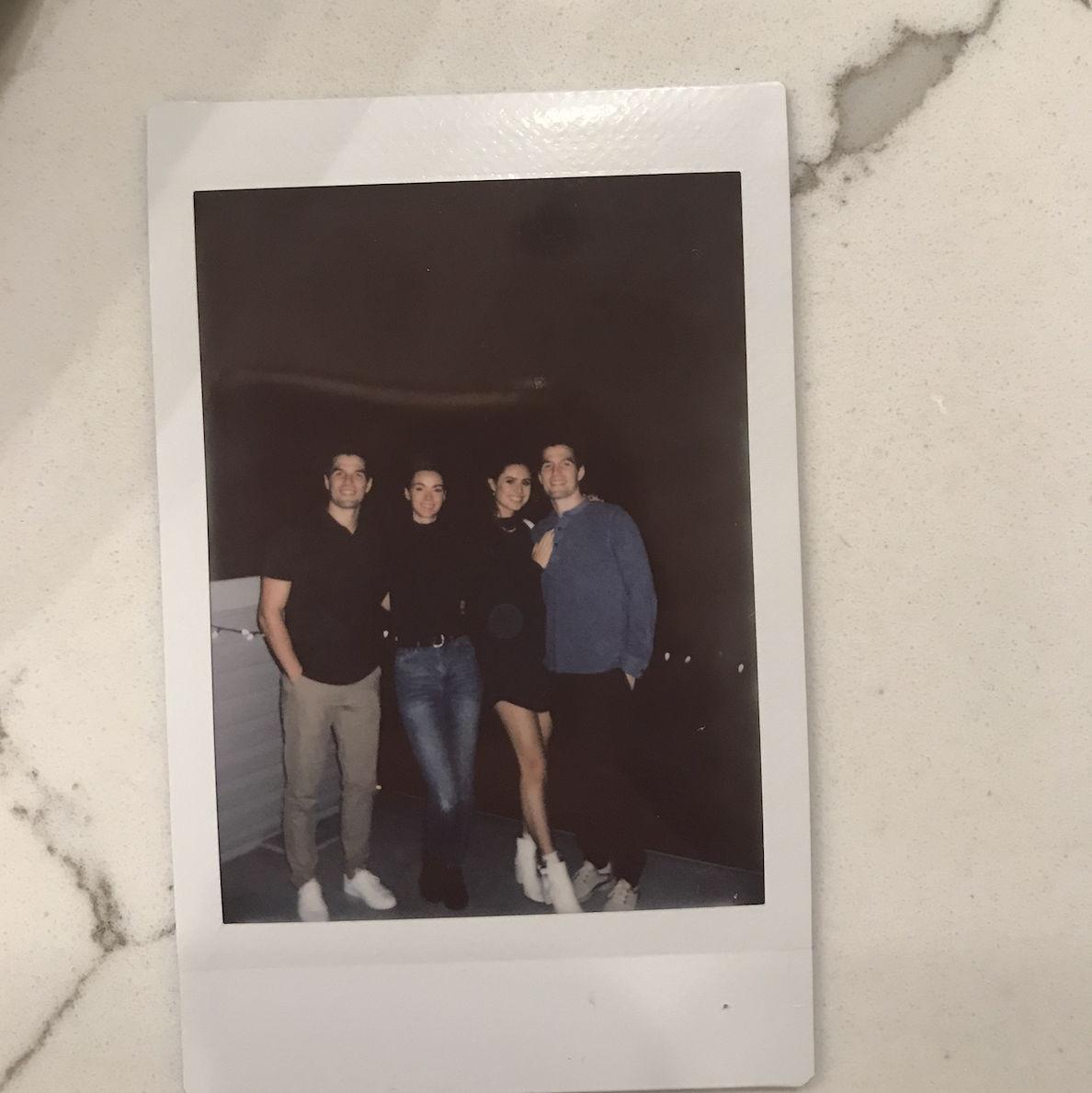 They kick off 2022 by celebrating at Christian's new house in Manayunk (Philadelphia).