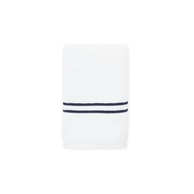 Wamsutta® Egyptian Cotton Striped Hand Towel in Black Iris