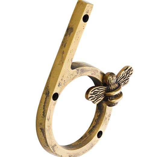 Brass bee Premium House Numbers- Numbers 6 1 8