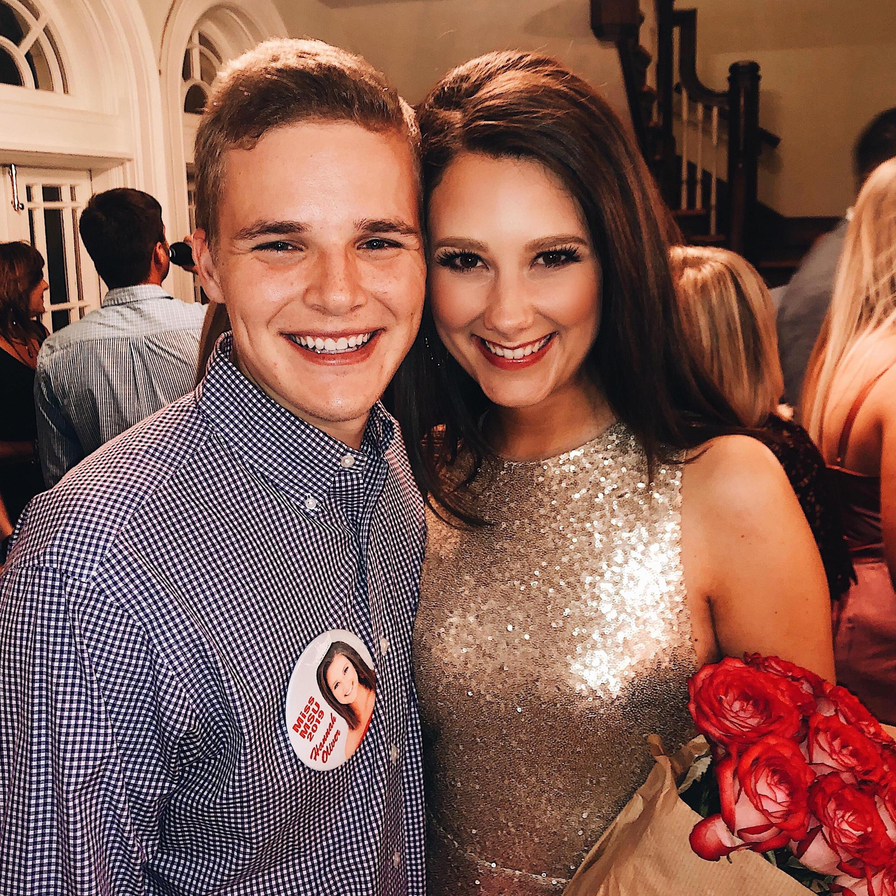 Nathan made the trip to Vicksburg, MS to watch Hannah in Miss Mississippi