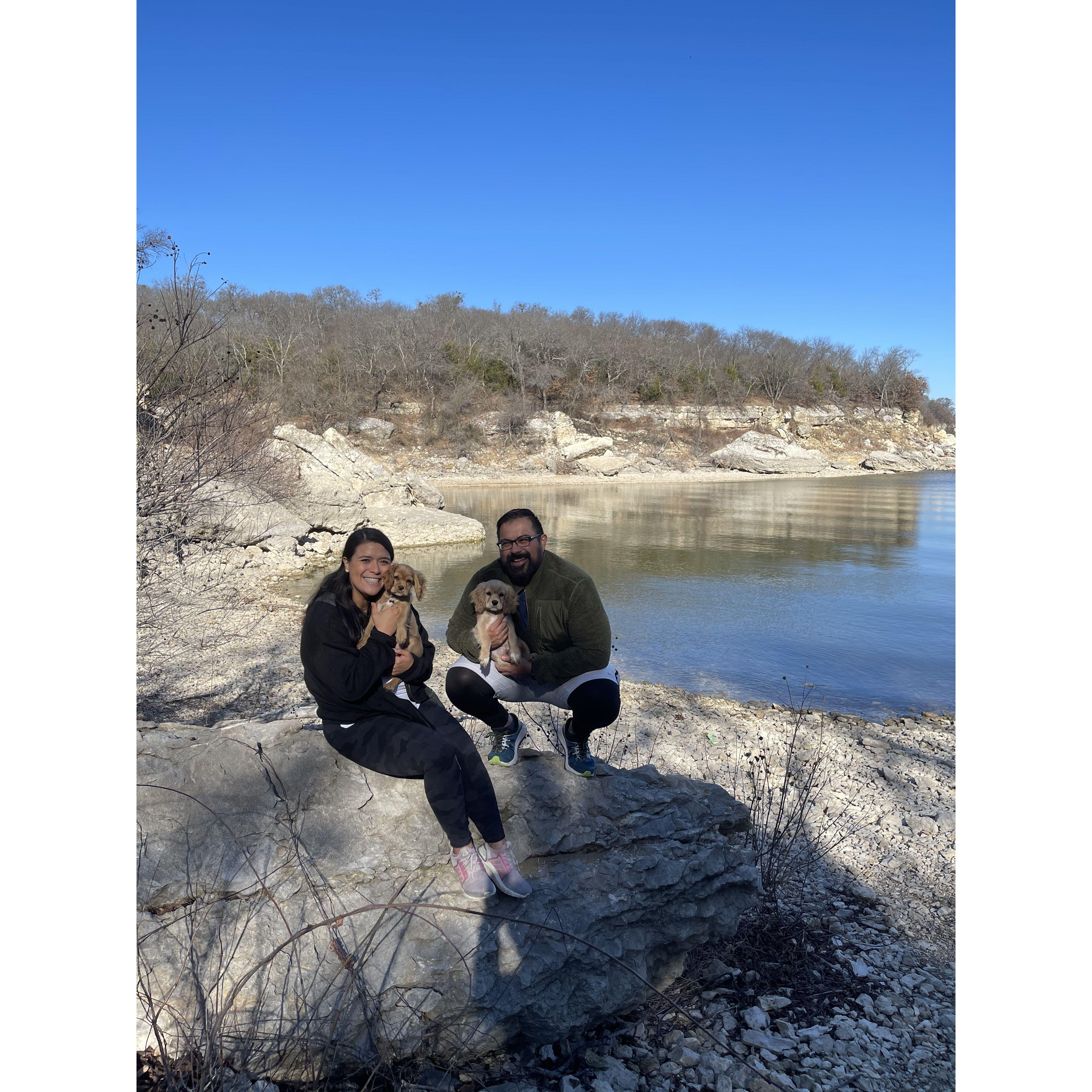 Trail trip with our sweet babies