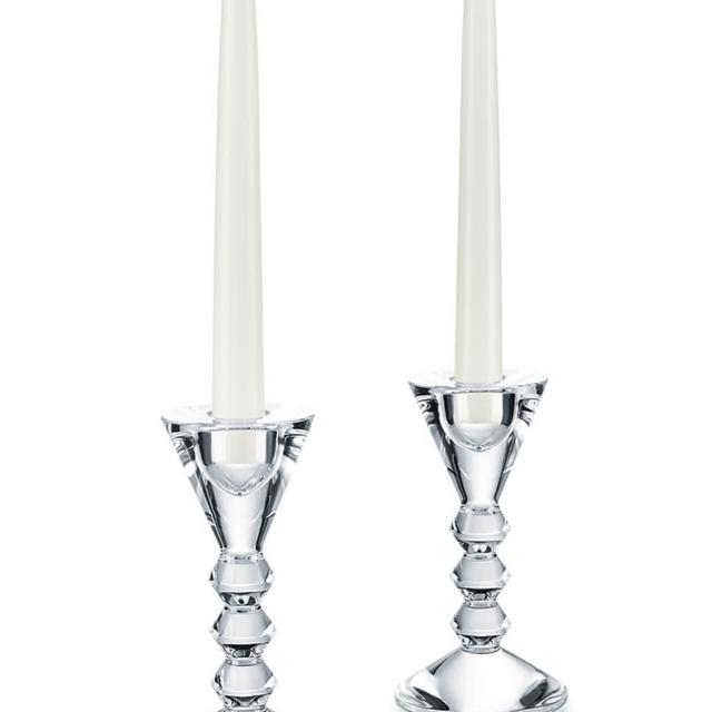 Baccarat Vega Candlestick Holders, Set of 2
