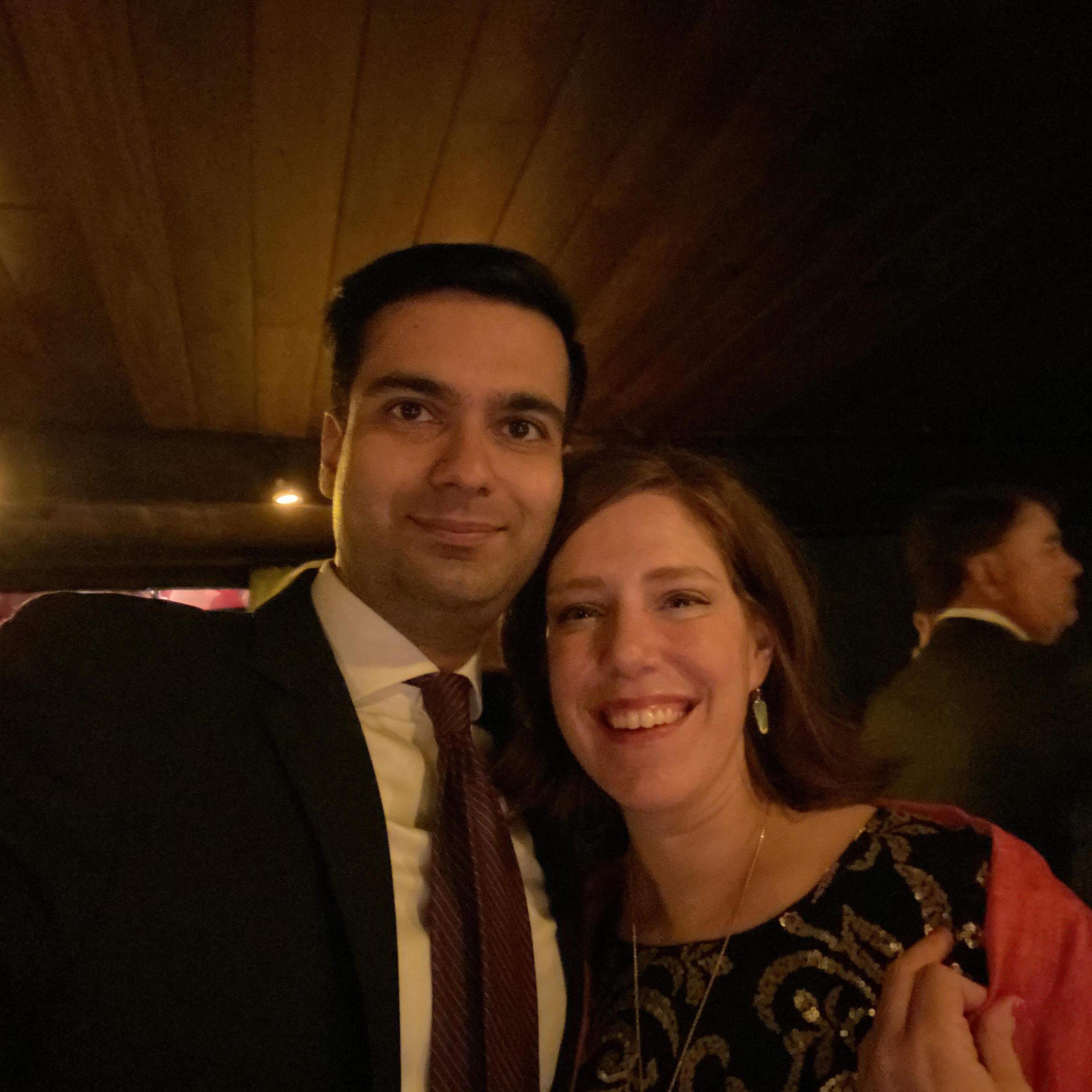 Emma and Mil at Jessie and Julian’s wedding in NYC