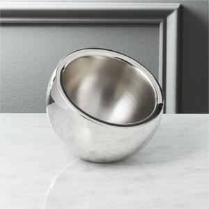 stainless steel mini snack bowl
