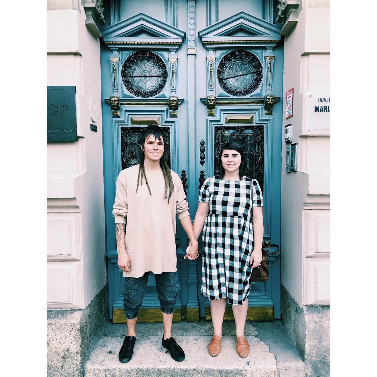 in the streets of Zagreb, Sept 2018