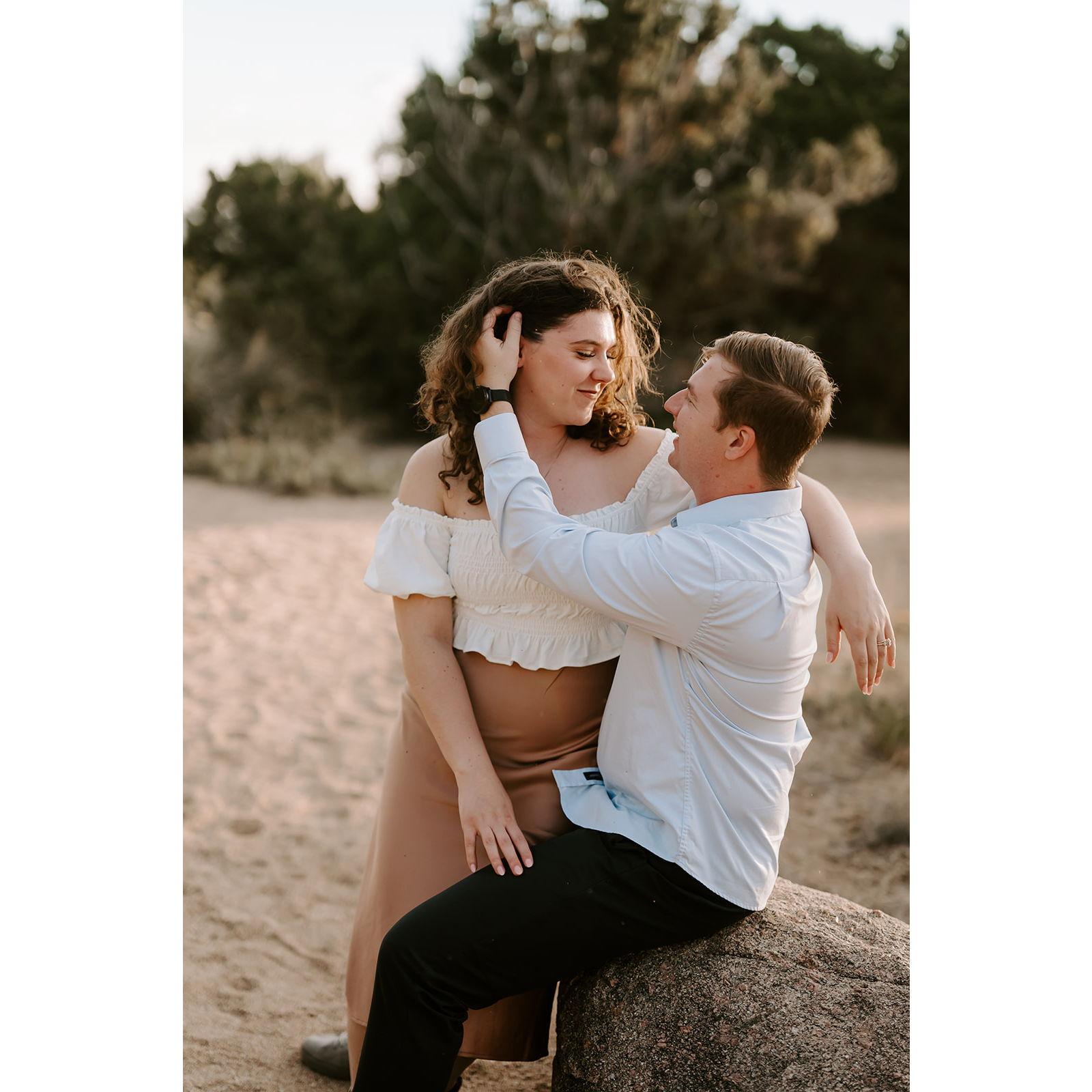 From our engagement/anniversary shoot last summer!
