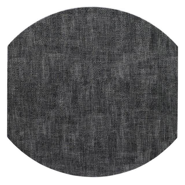 Luster Eliptic 16" Placemat, Smoke