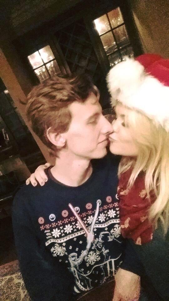 Our first Christmas together, 2015