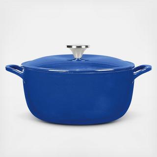 The Cellar - Enameled Cast Iron 4 Qt. Dutch Oven, Created for Macy's