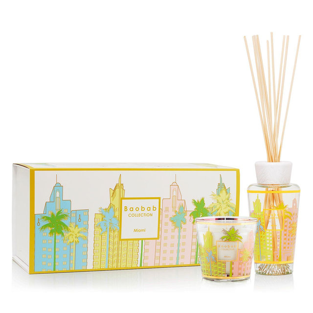 Baobab Collection My First Baobab Candle & Diffuser Gift Box - Miami