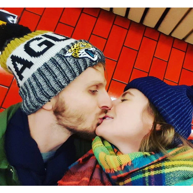 Our very first photo together
