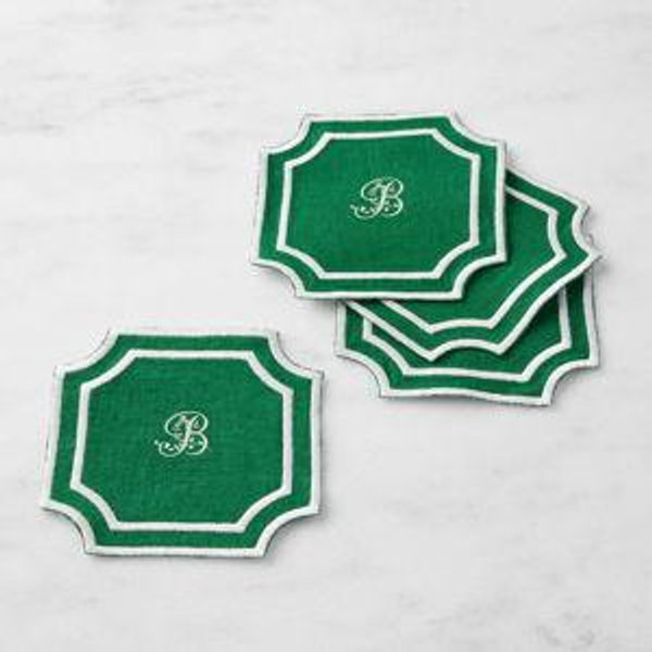Cartouche Coasters, Set of 4