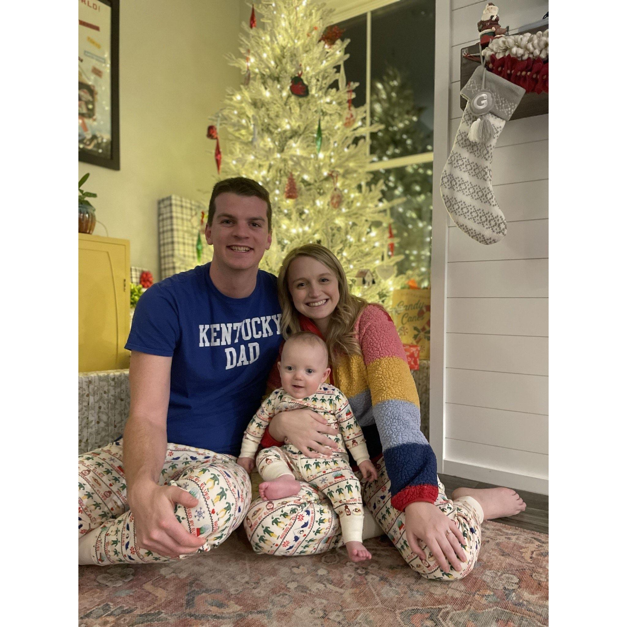 Our first Christmas as a family of 3!