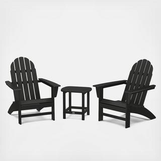 Vineyard 3-Piece Outdoor Adirondack Set