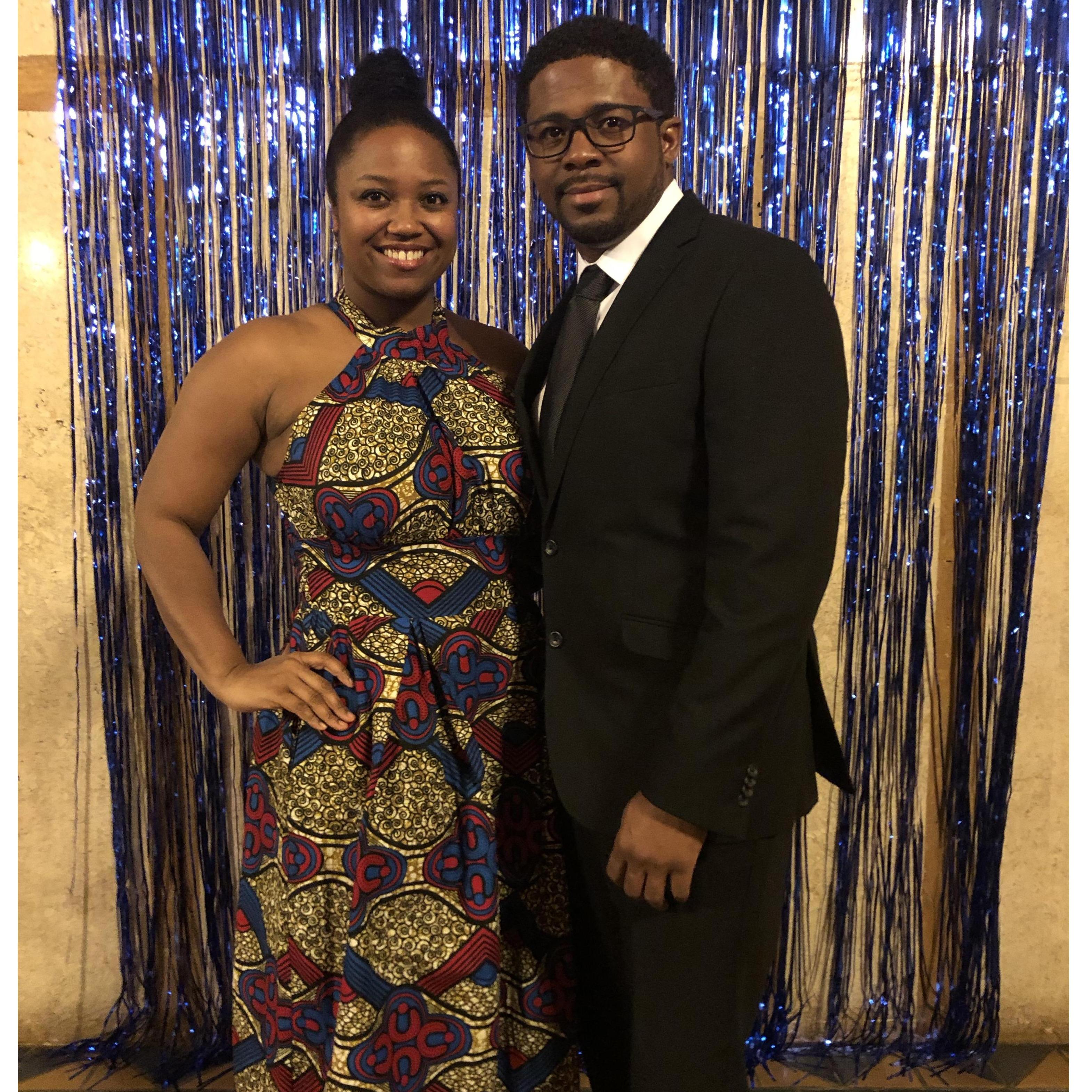 At a gala