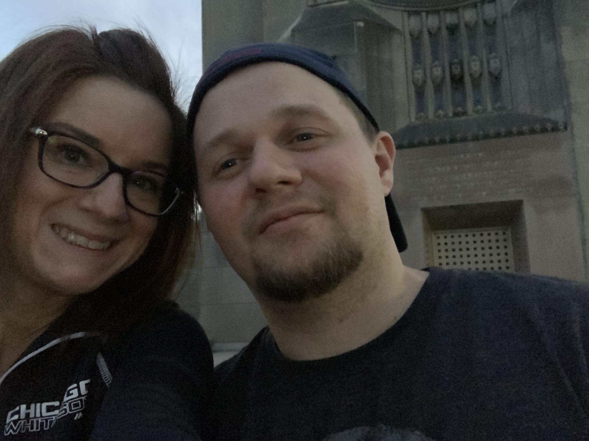 We rode our bikes (before we got our e-bikes) to the Loyola north shore campus
