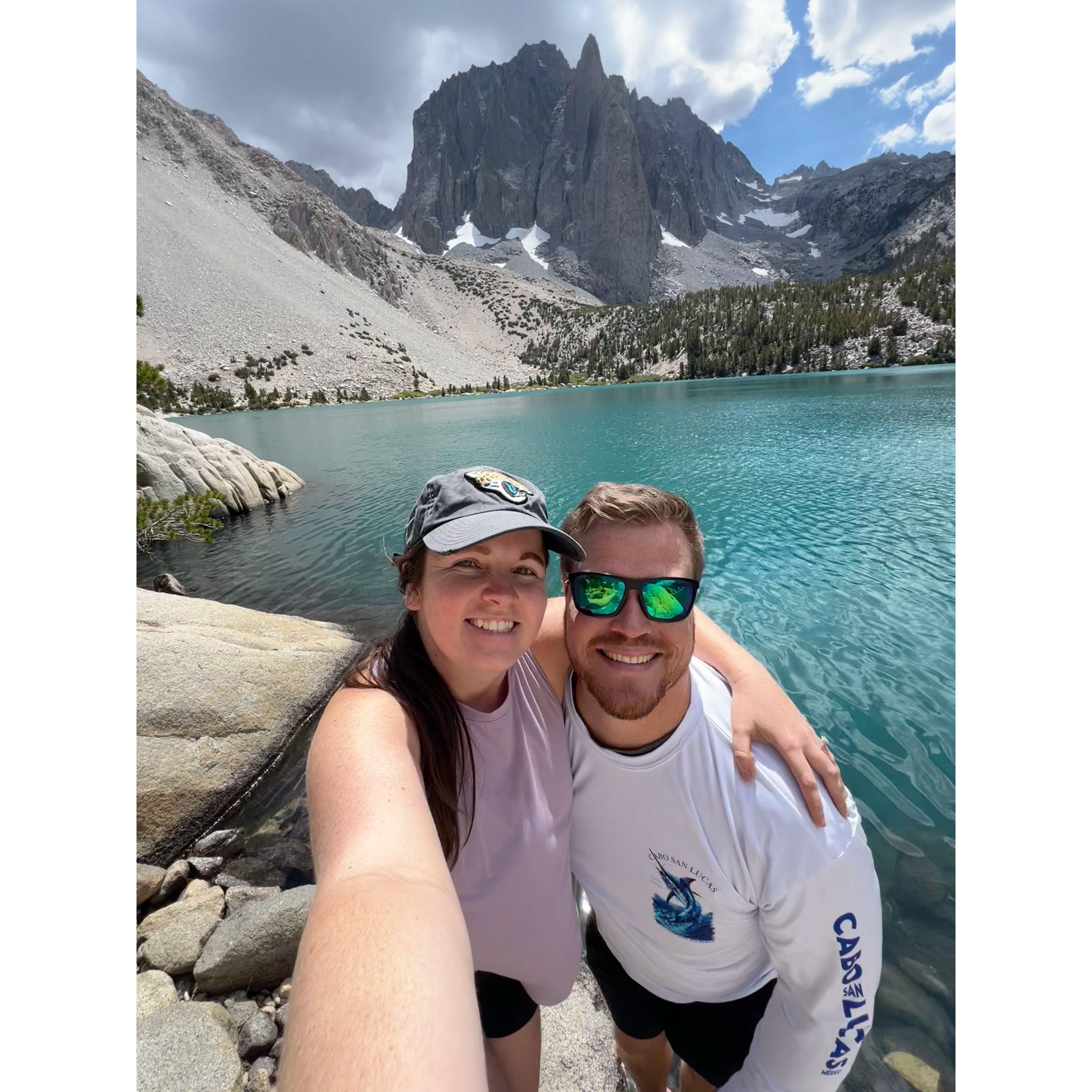 2024 - Our favorite hike that we've done in California so far, the Big Pine Lakes Trail