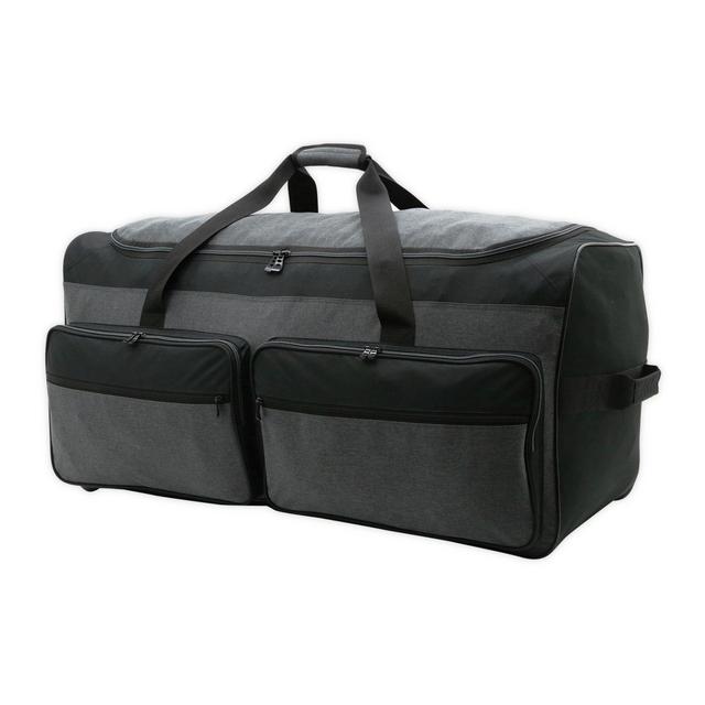 Salt 36-Inch Extra-Large Rolling Duffle Bag in Black