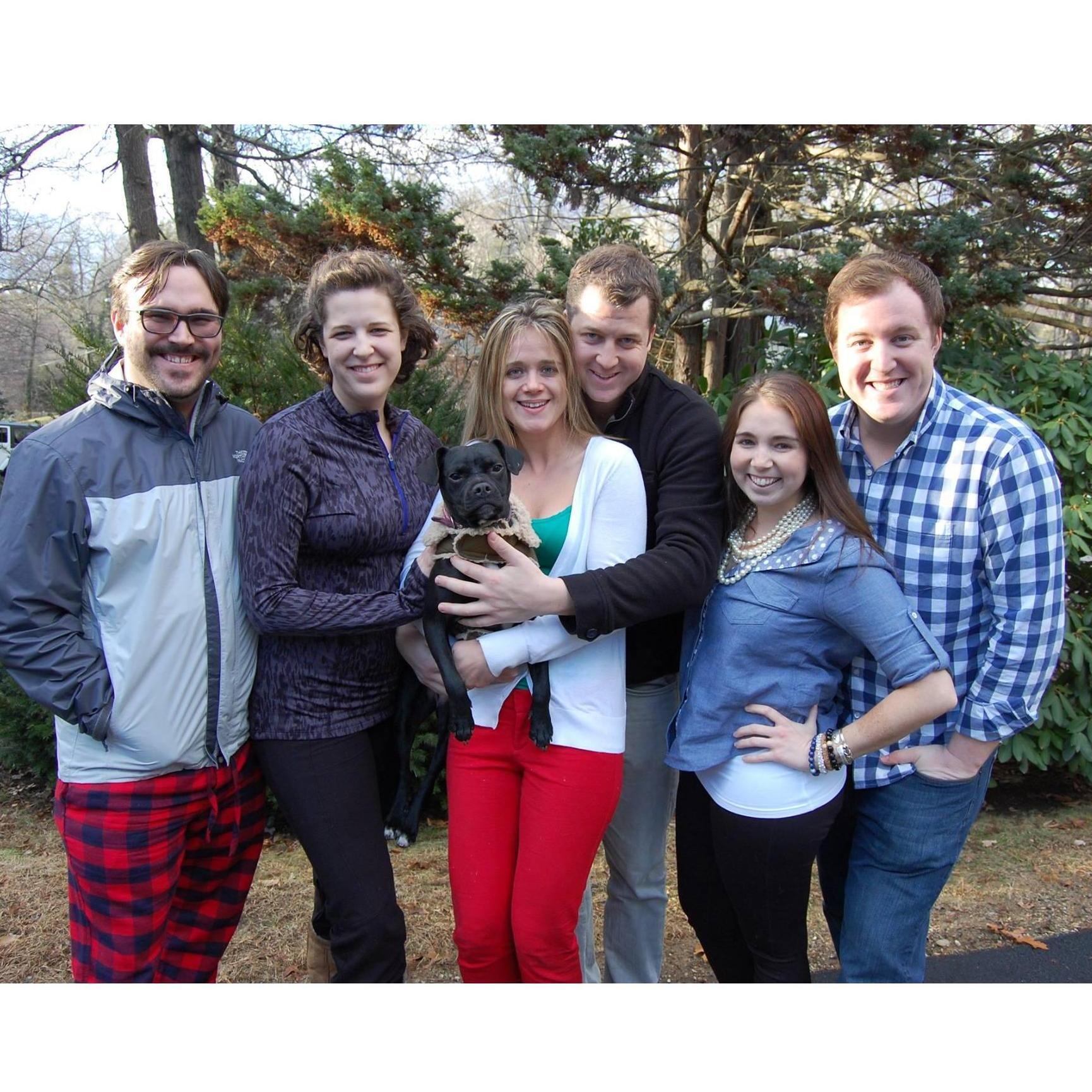 Christmas with our East Coast siblings in 2014.