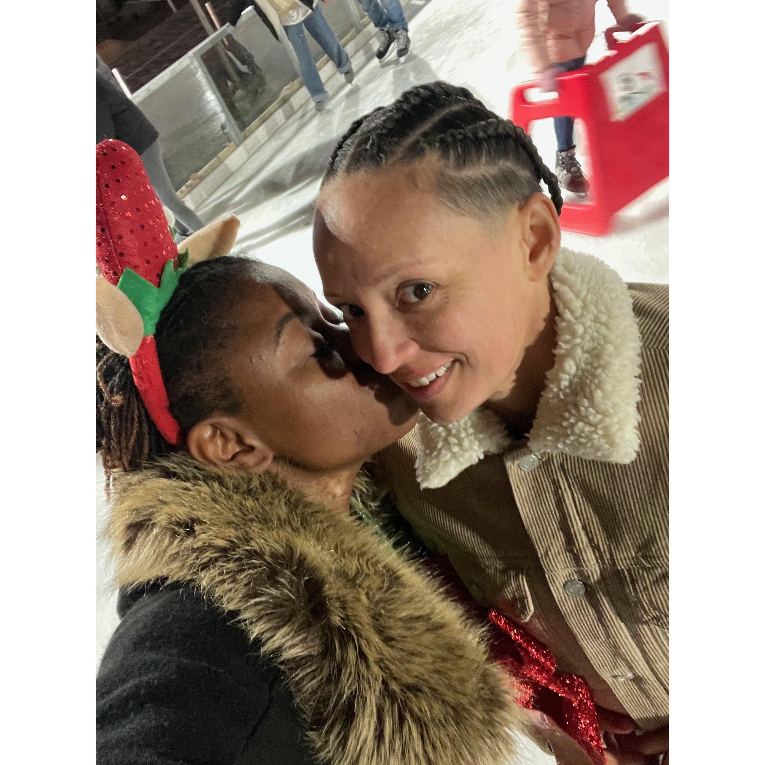 Christmas Ice Skating