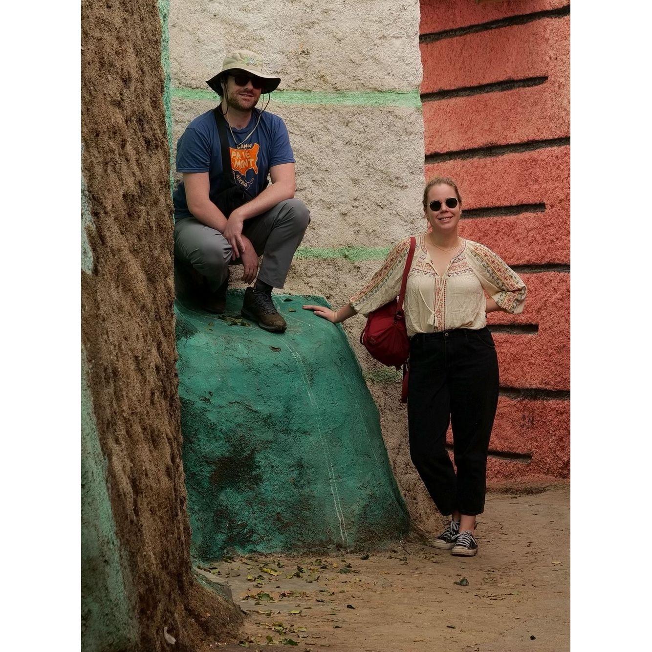 Posing on our trip to Harar in eastern Ethiopia