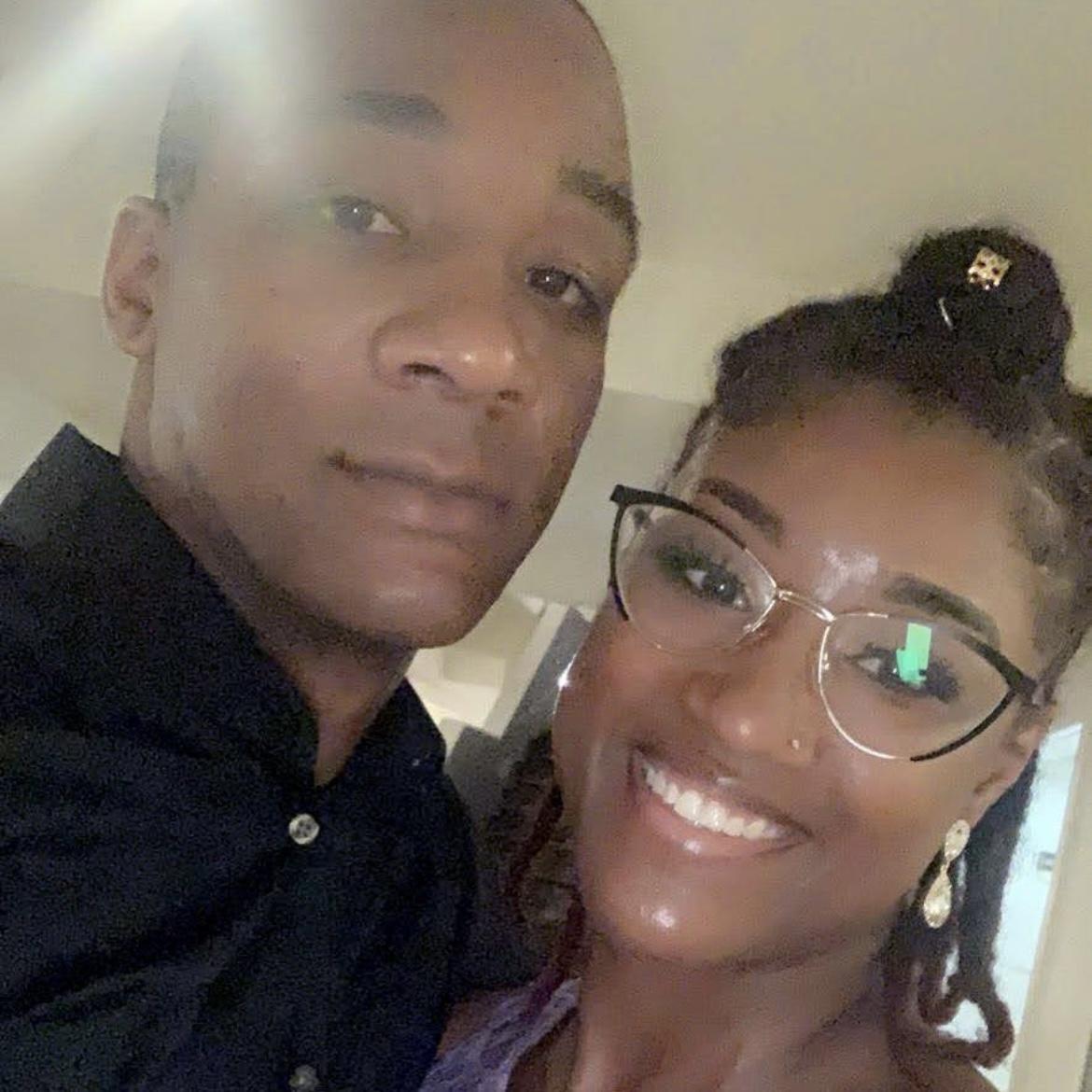 Our first picture meeting at our friend’s wedding in Cancun Mexico in 2022. I caught the bouquet and Eric caught the guarder; and well the rest is history.