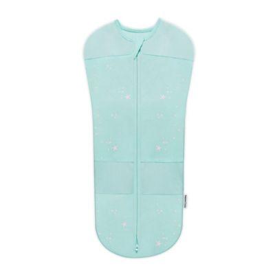 Happiest Baby Medium Stars Sleepea Swaddle in Teal