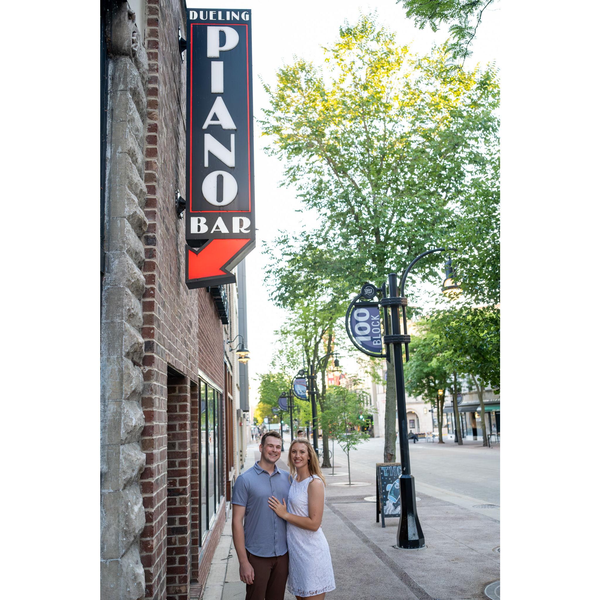 If you've visited us in Madison, chances are Lauren dragged you to the piano bar for live music.