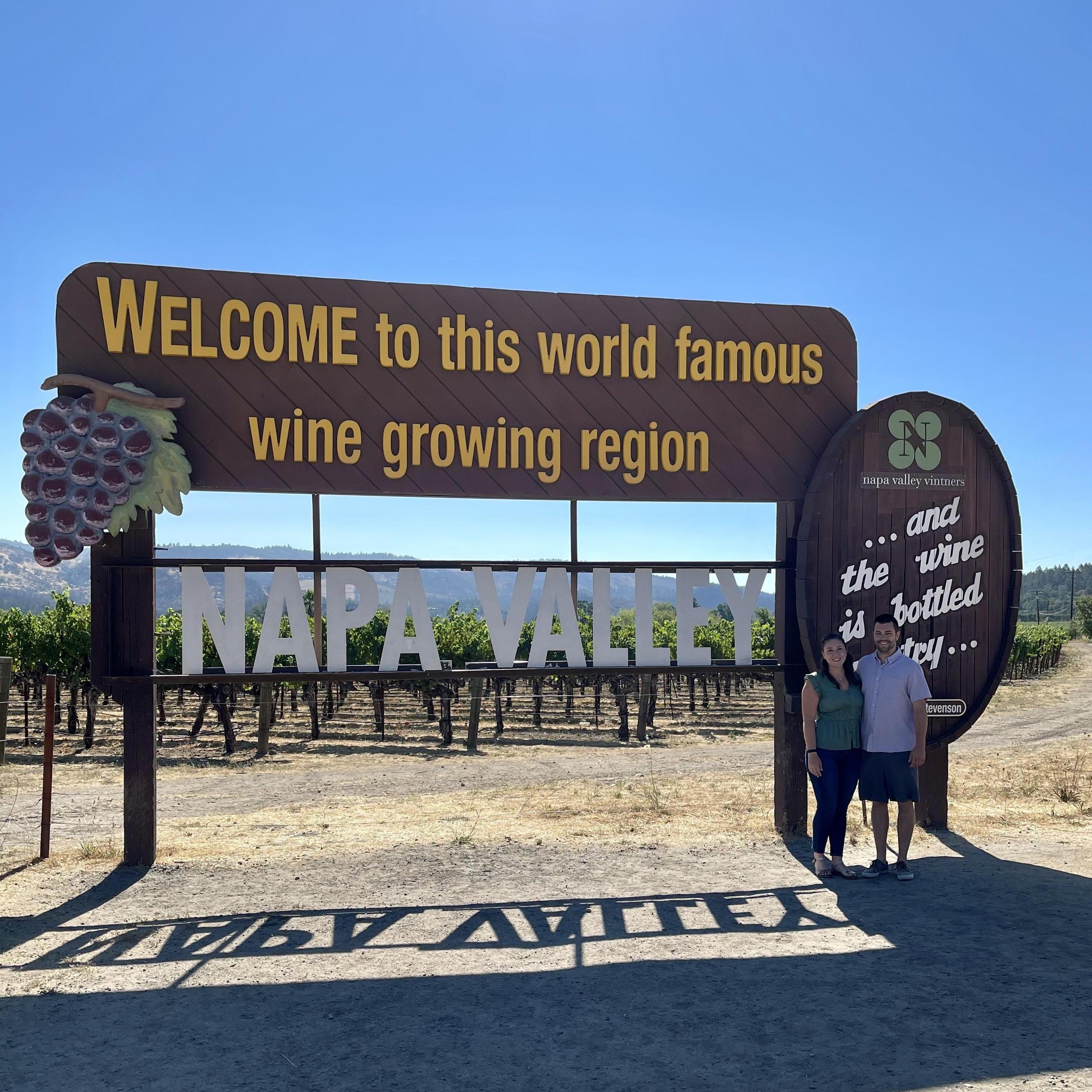 When in Wine Country...