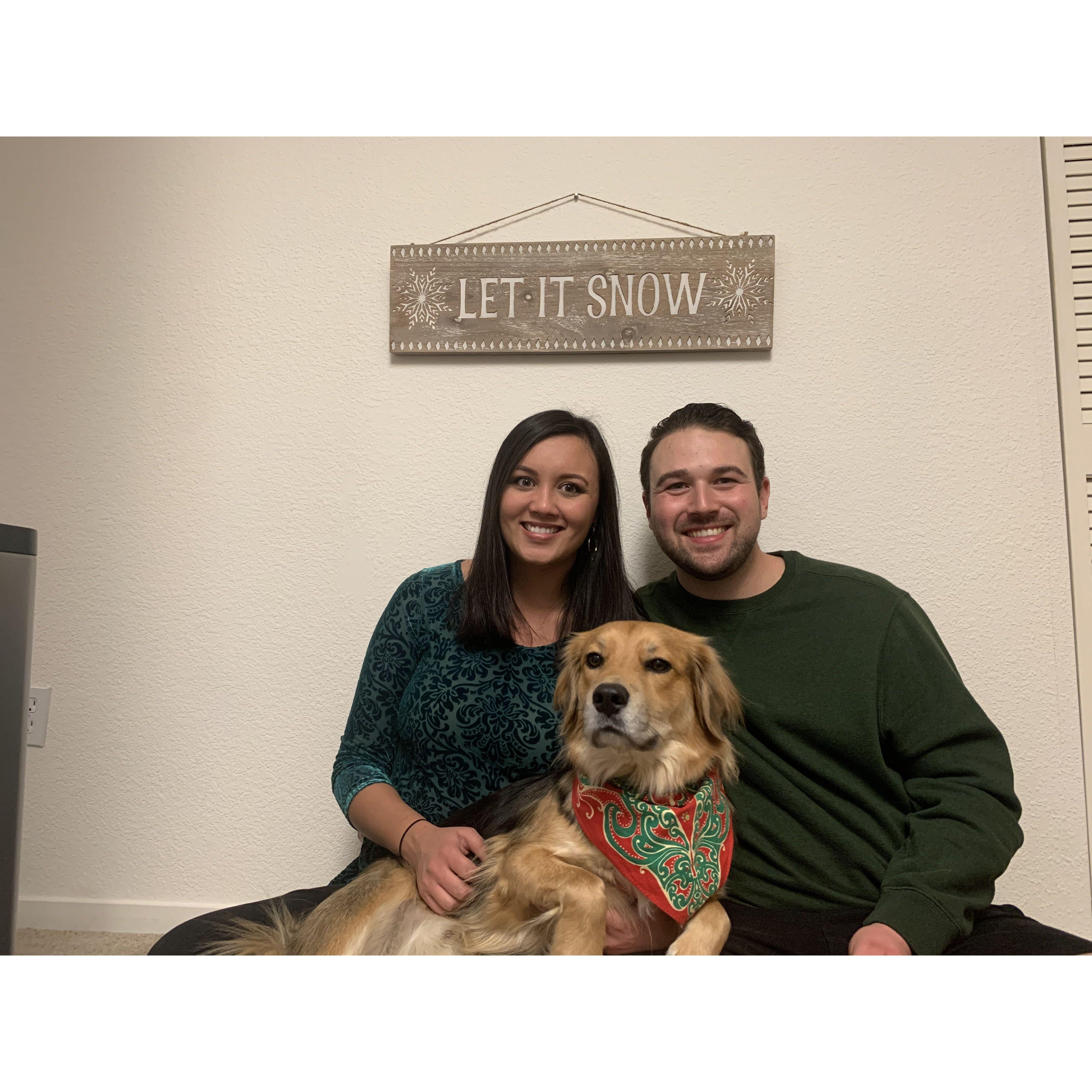 Christmas card photo shoot | December 2020